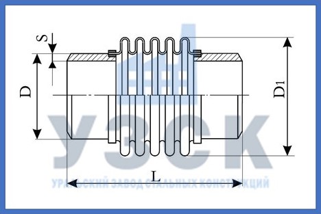 Чертёж компенсатора ОПН в Нефтекамске