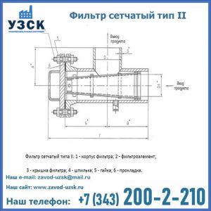 Фильтр сетчатый ФС по Т-ММ-11-2003 в Нефтекамске