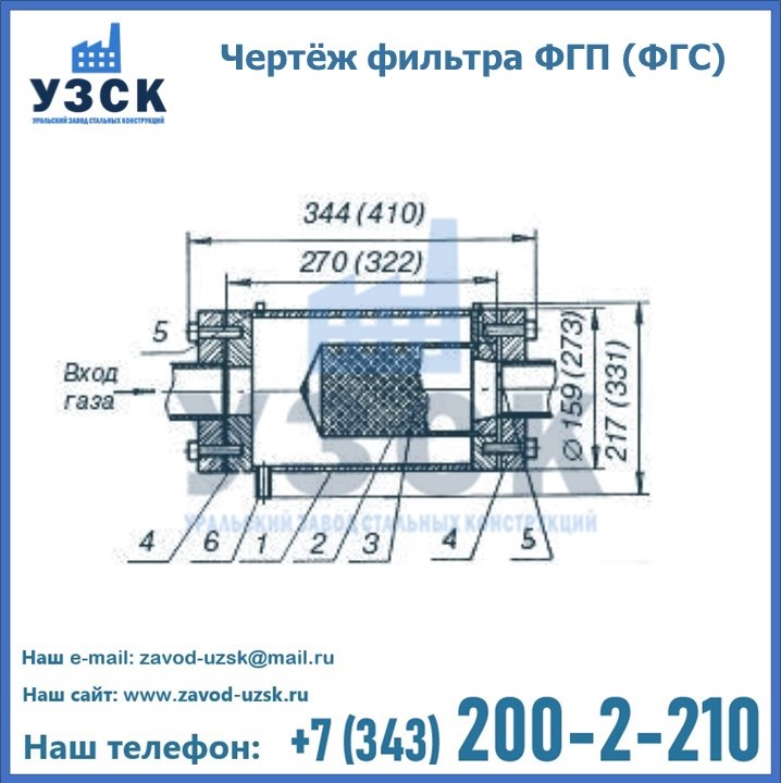 Схема ФГС(ФГП) в Нефтекамске