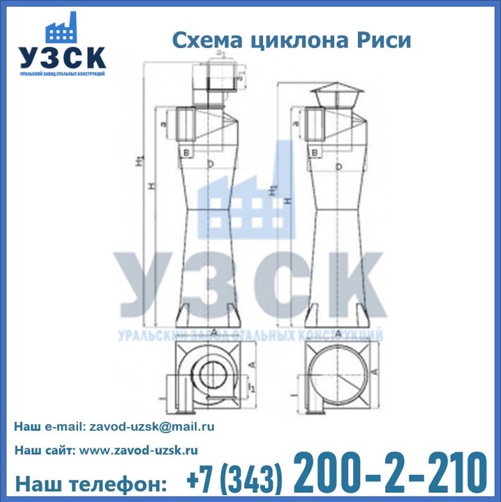 Циклоны Риси в Нефтекамске