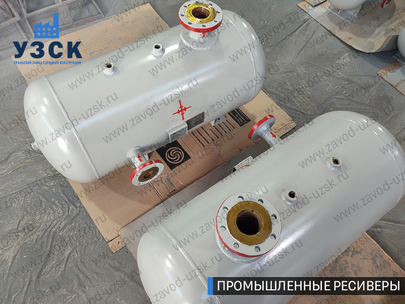 фотография промышленных ресиверовдля газа Нефтекамск